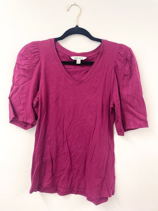 Pioneer Woman puffed sleeve tee Size S / EUC