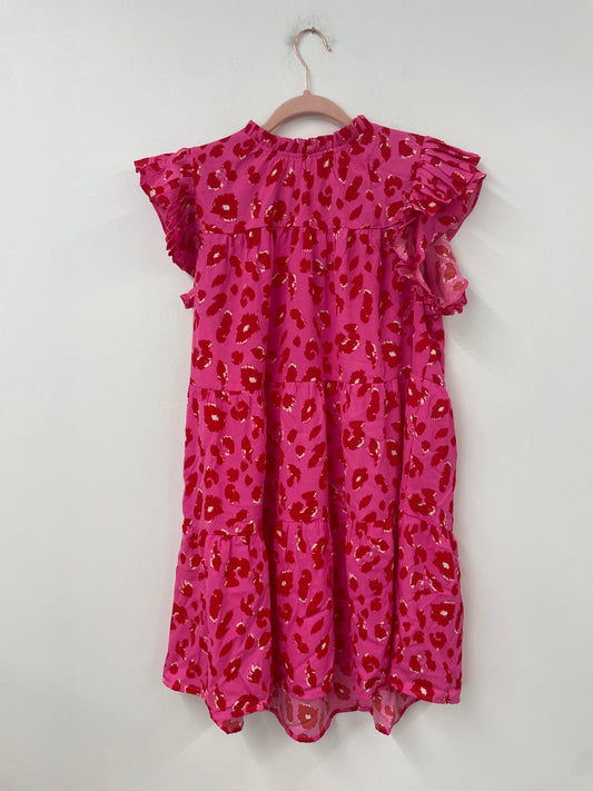JODIFL ruffle sleeve mini dress Size S / NWT