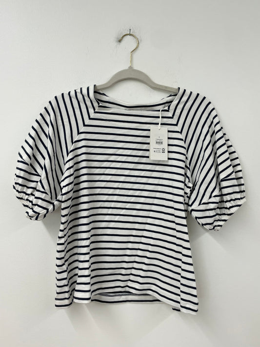 Free Assembly balloon sleeve top Size S / NWT