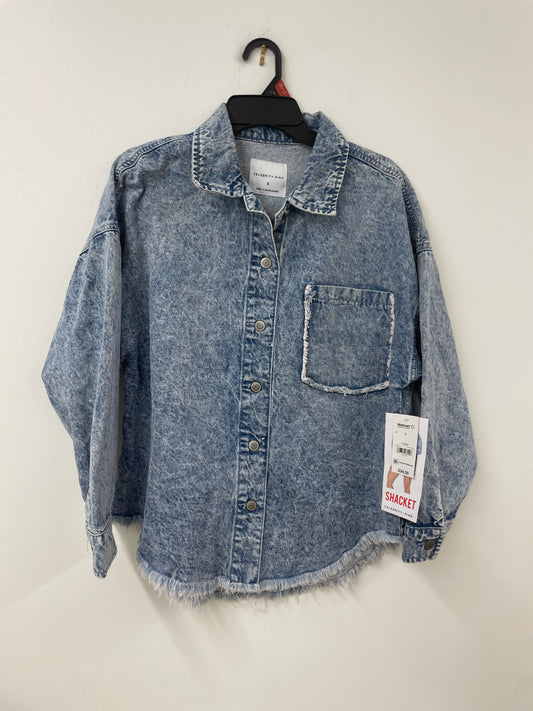Celebrity Pink denim shacket Size S / NWT