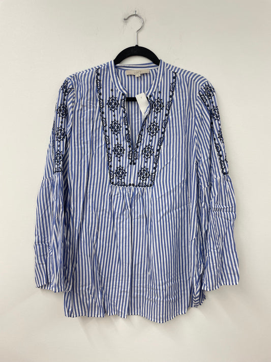 Loft long sleeve blouse Size M fits more like a S - NWT