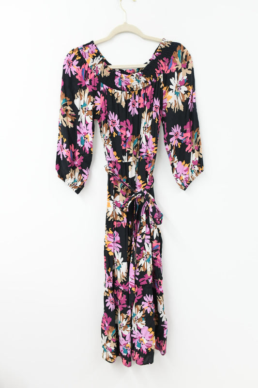 Pioneer Woman off the shoulder midi dress Size S / EUC