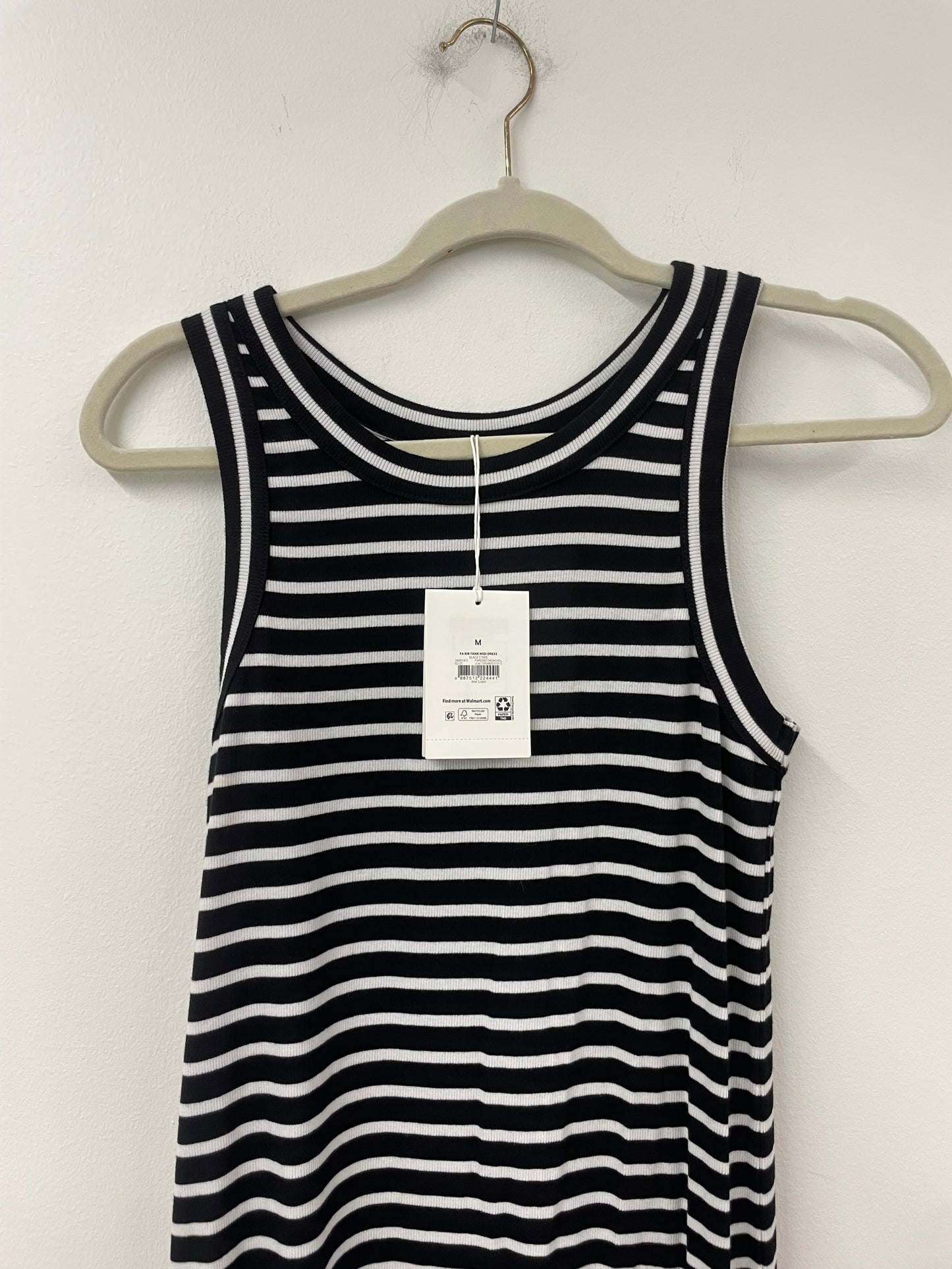 Free Assembly ribbed midi tank dress Size M/ NWT