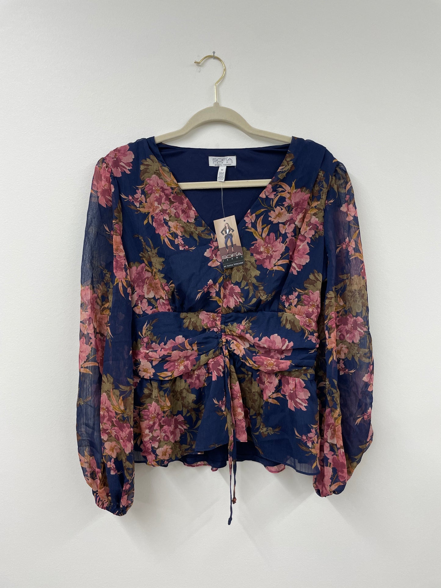 Sofia long sleeve blouse Size M /NWT