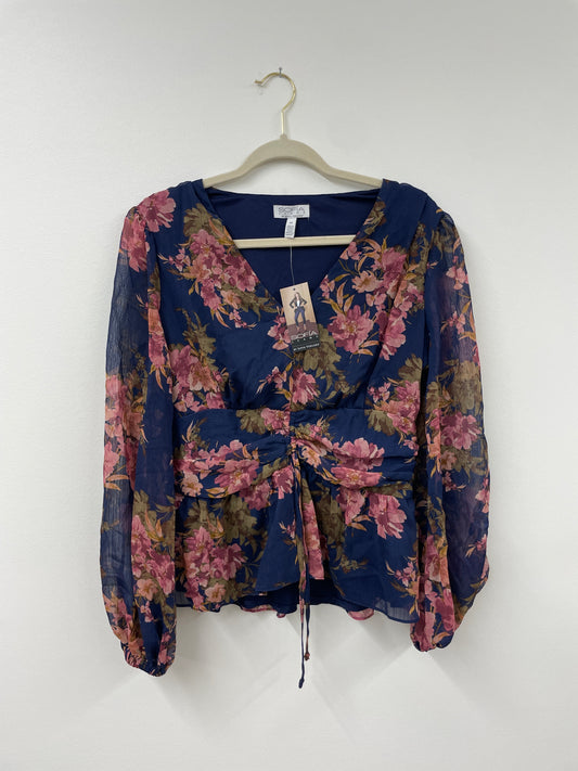 Sofia long sleeve blouse Size M /NWT