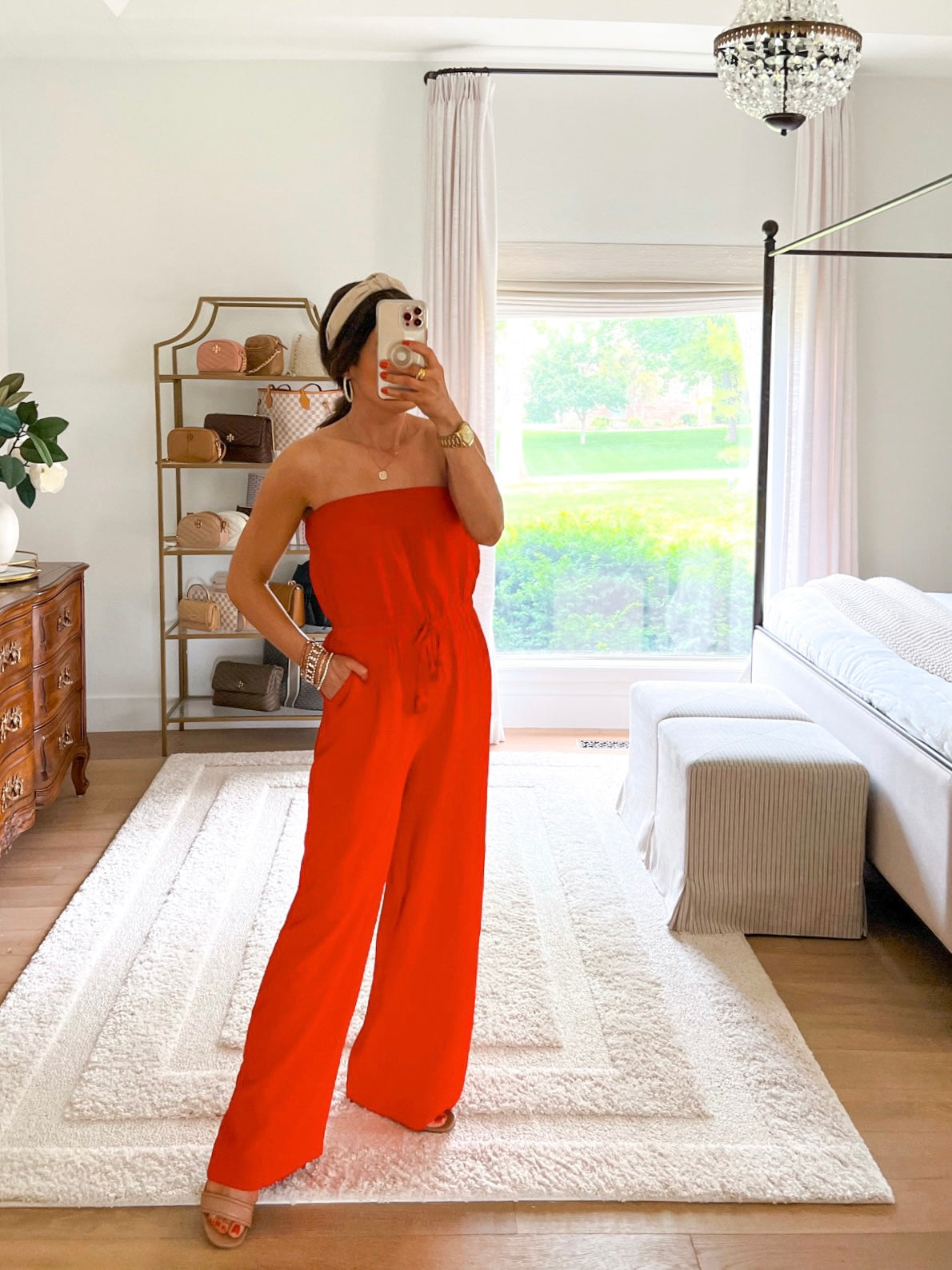 No Boundaries strapless jumpsuit Size M / EUC