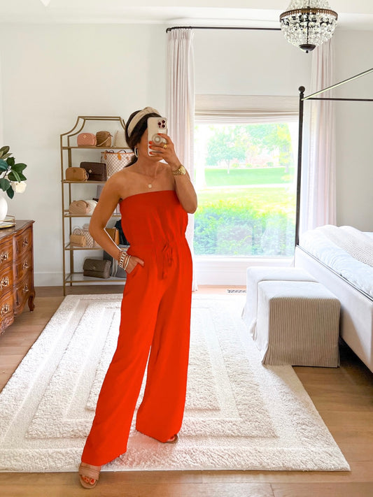 No Boundaries strapless jumpsuit Size M / EUC