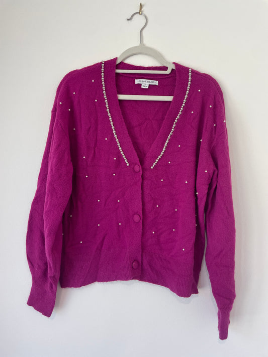 Jane Street pearl studded cardigan Size S / EUC