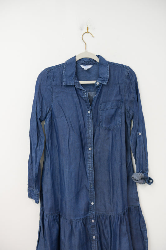 Time and Tru mini shirt dress Size XS/ EUC