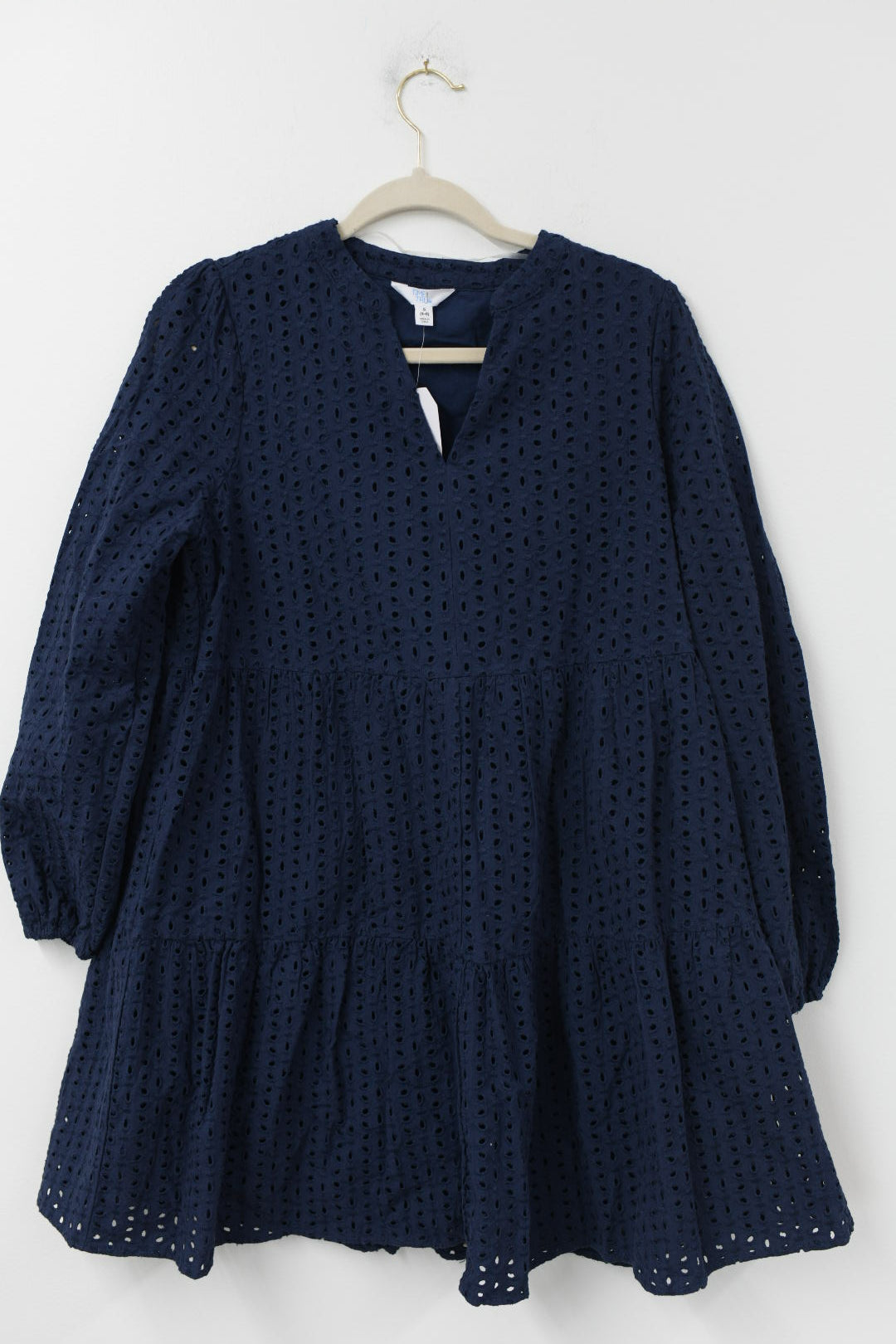 Time and Tru eyelet mini dress Size S / NWT