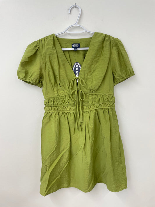 Scoop puffed sleeve mini dress Size S / NWT