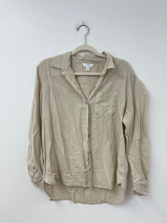 Time and Tru long sleeve button down blouse Size S / EUC