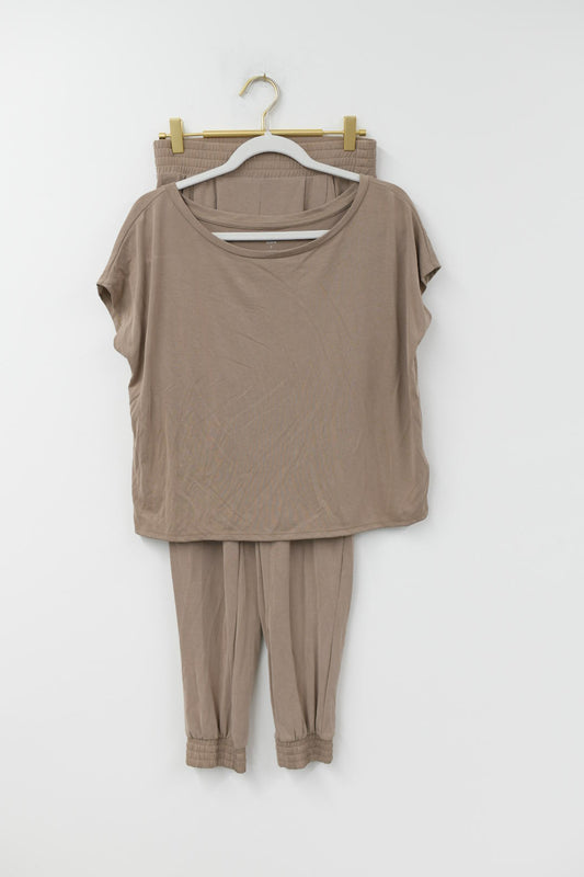 Express cozy lounge jogger set Size XS/EUC