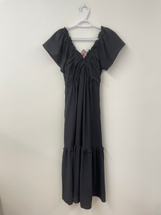 Sofia flutter sleeve maxi dress  Size S / NWT