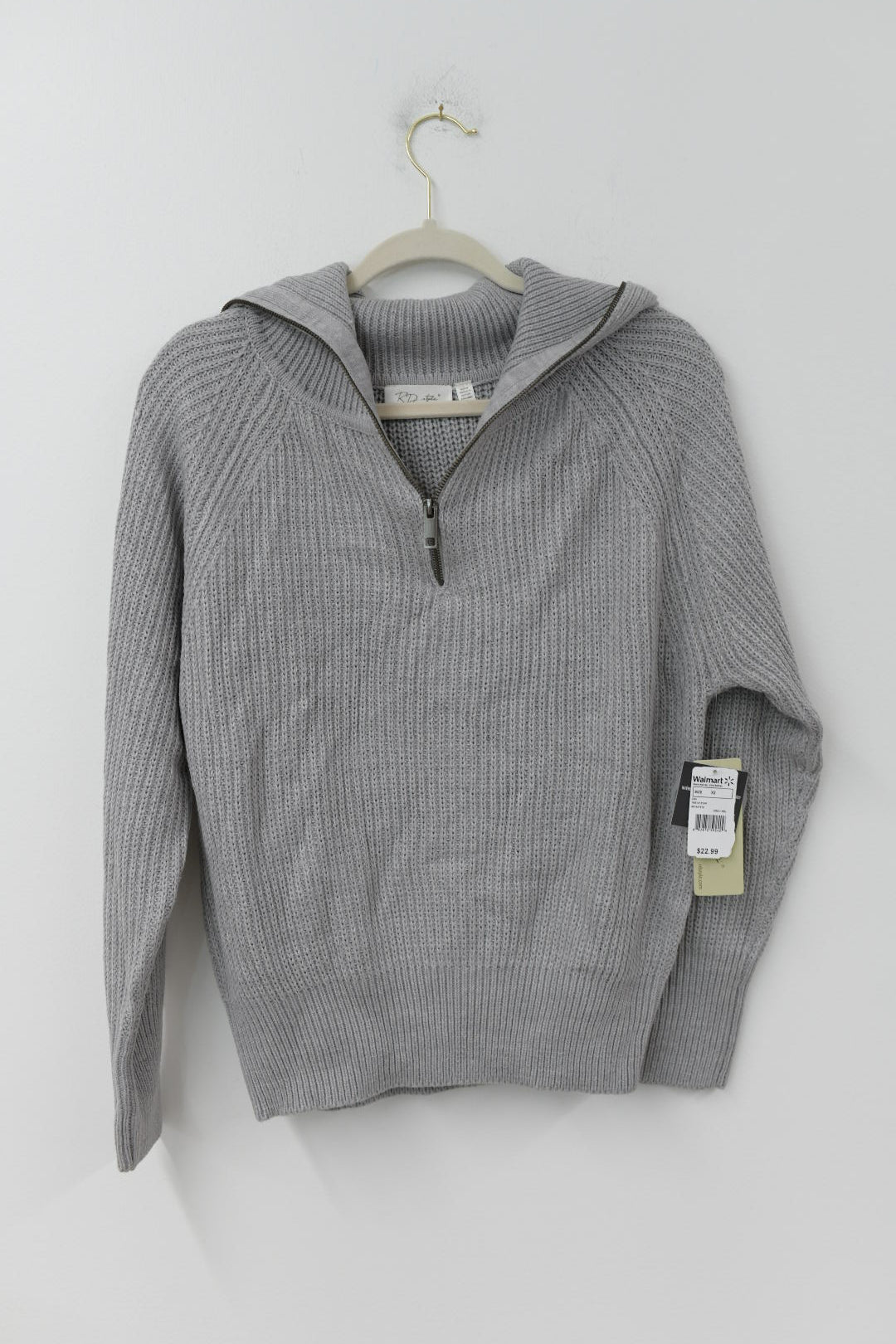 Walmart knit pullover sweater Size XS / NWT