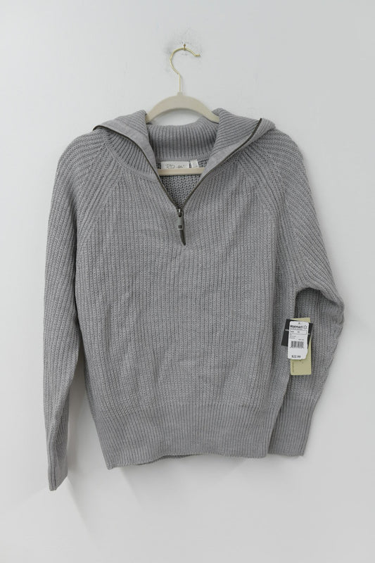 Walmart knit pullover sweater Size XS / NWT