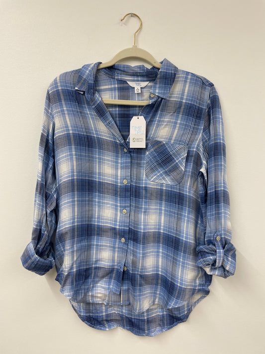 Time and Tru flannel button up Size S / NWT