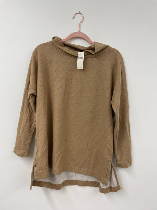 Anthropology mock neck tunic top