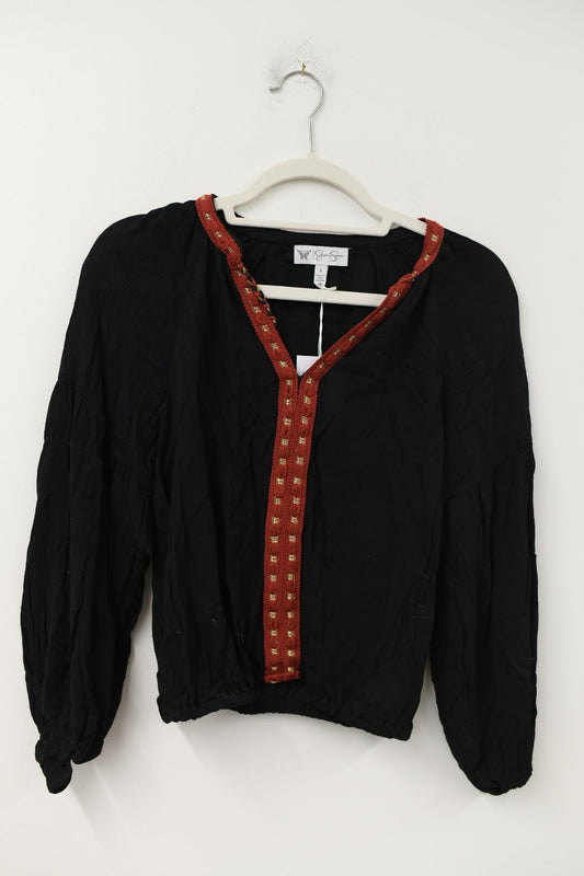 Jessica Simpson long sleeve blouse Size S \ NWT