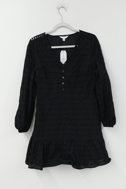Time and Tru eyelet mini dress Size S / NWT