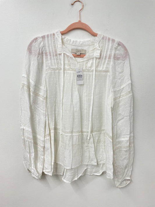 Loft long sleeve blouse Size S / NWT