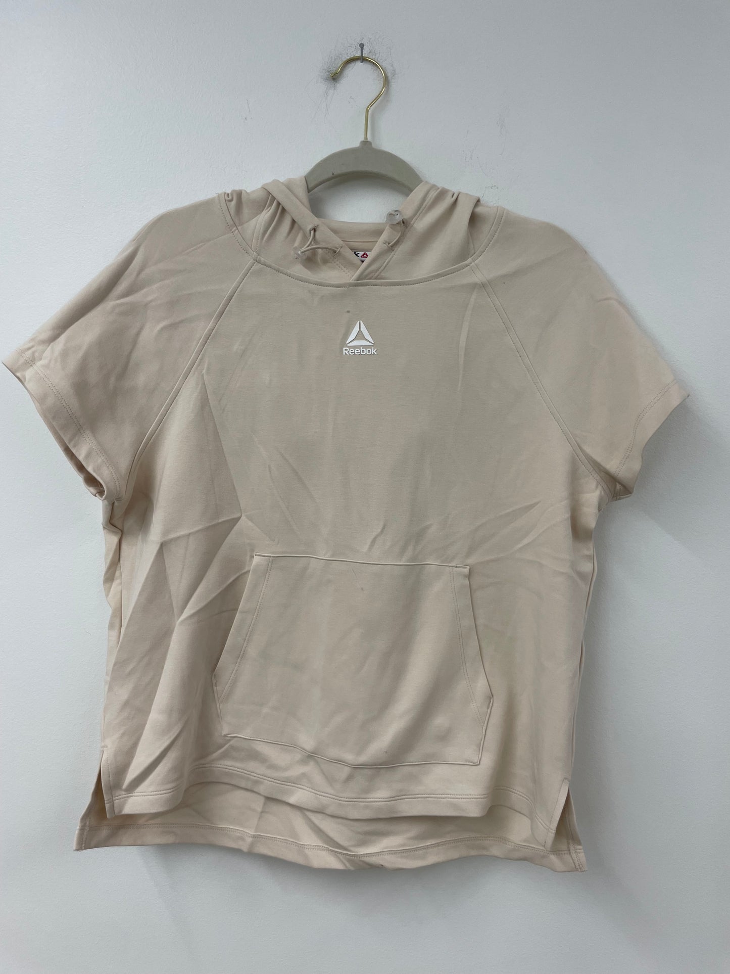 Reebok cropped short sleeve hoodie set /EUC