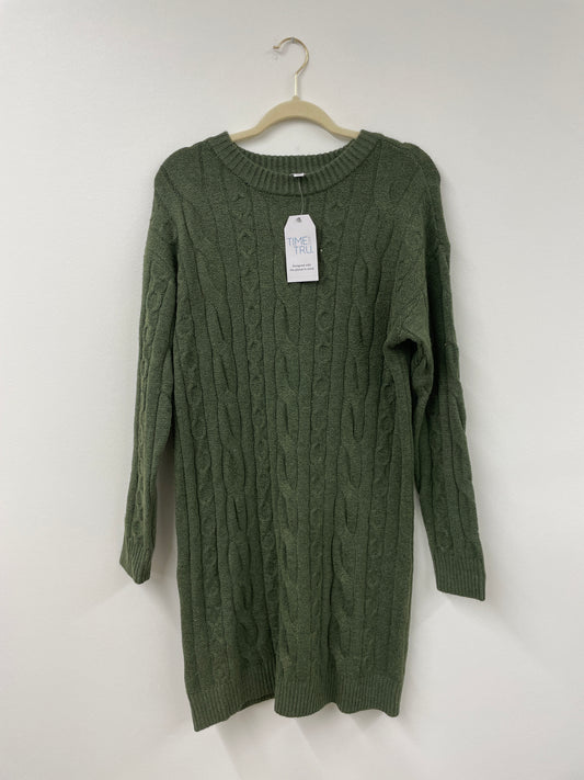 Time and Tru cable sweater midi dress Size M / NWT