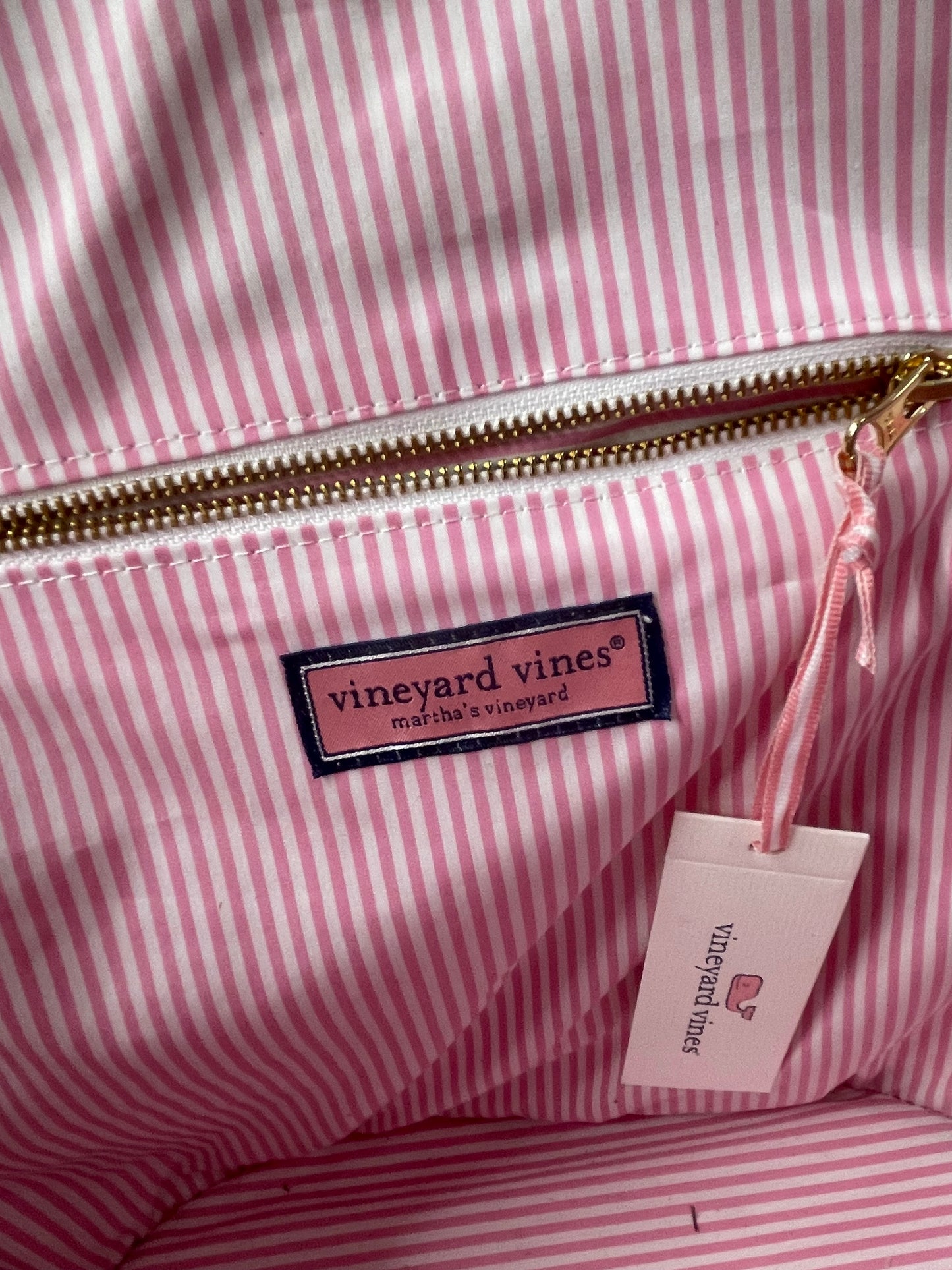 Vineyard Vines straw tote