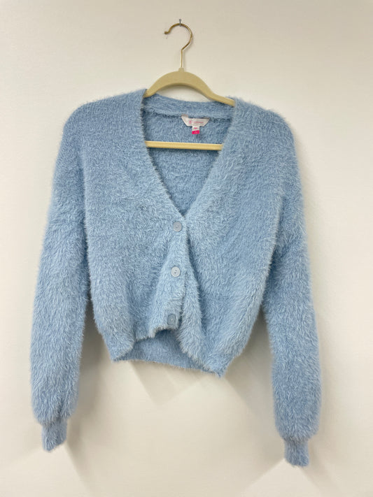 No Boundaries fuzzy cardigan Size M /EUC