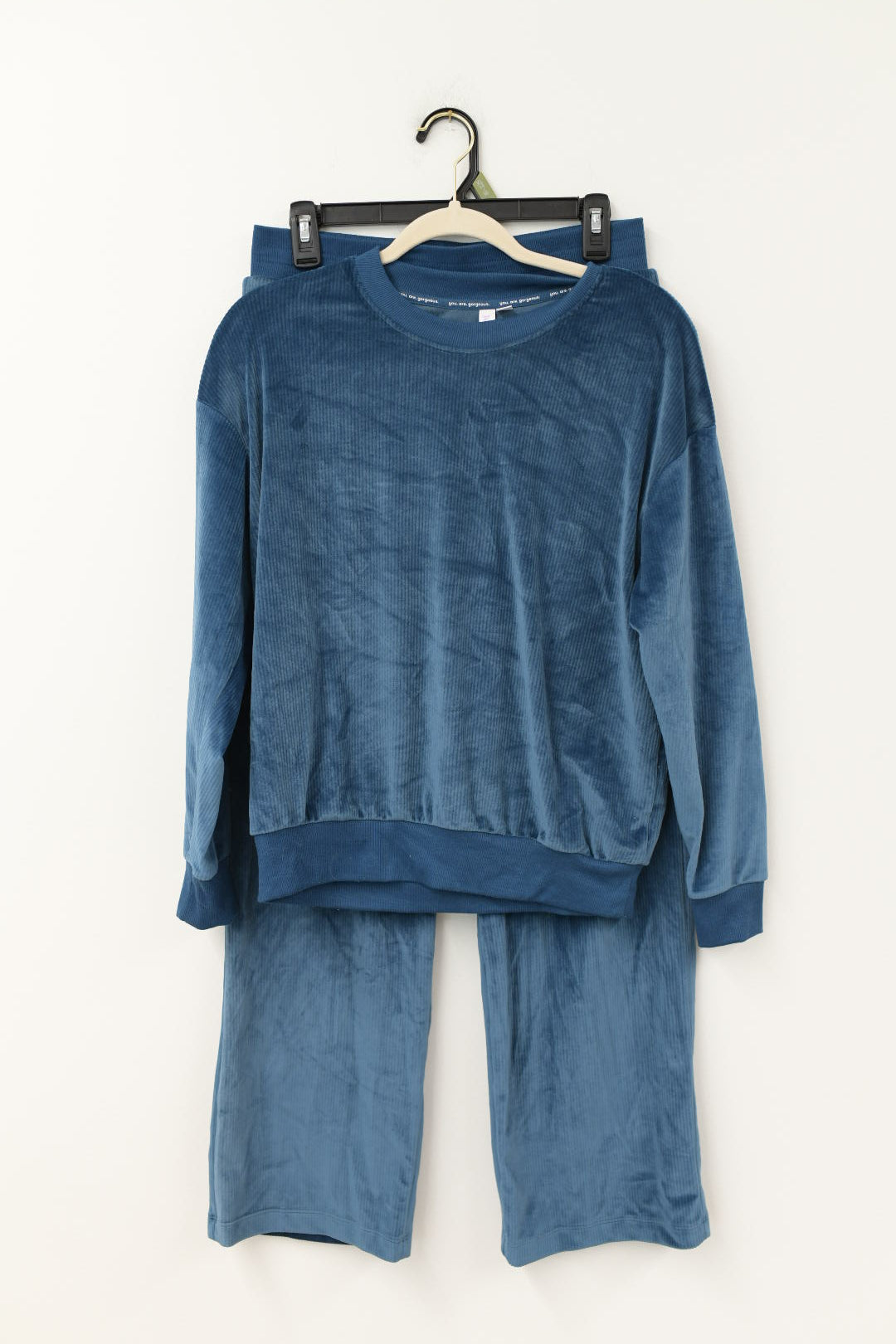 Joyspun ribbed velour pj set Size S / EUC