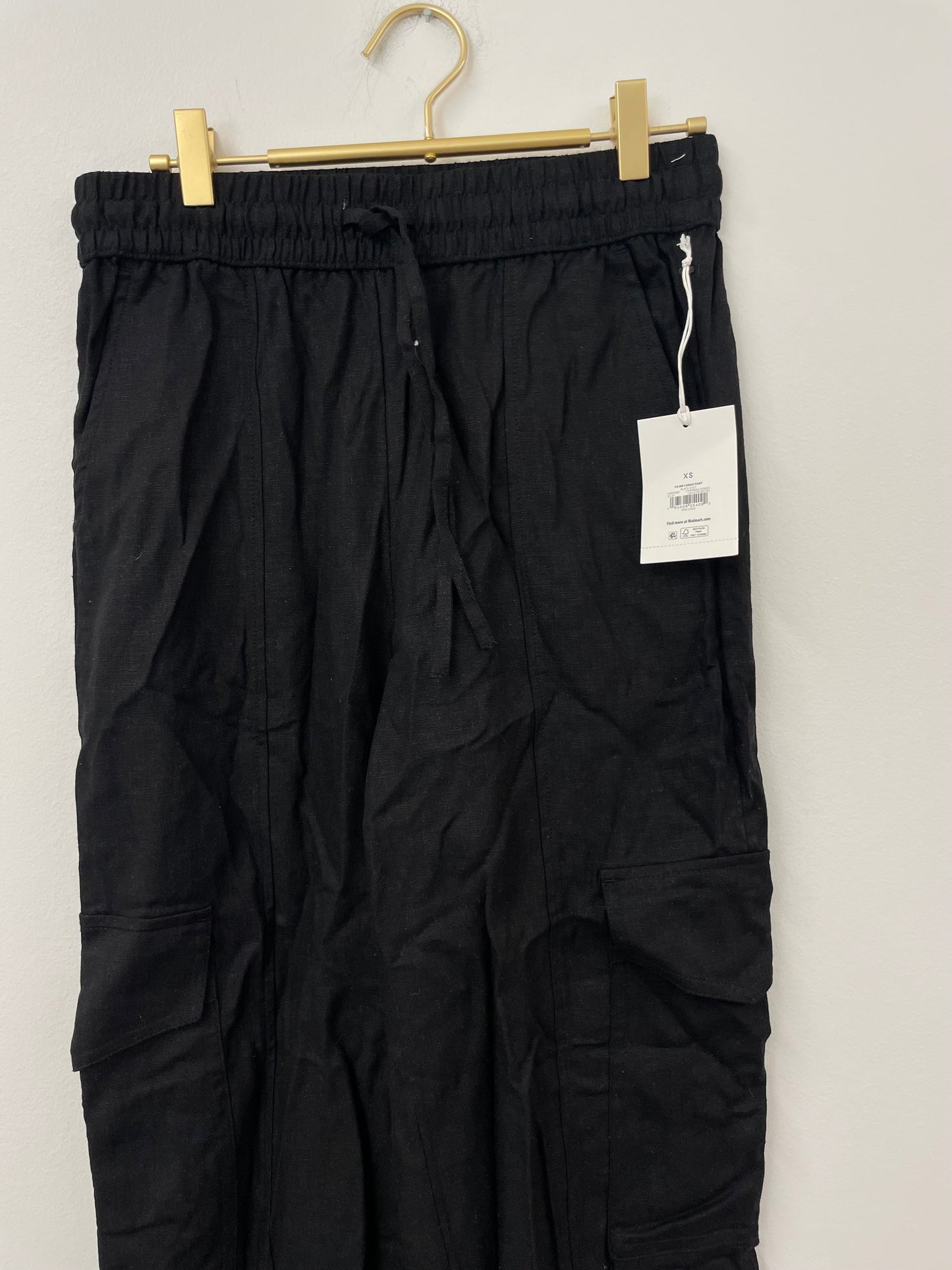 Free Assembly linen cargo pants Size XS / NWT