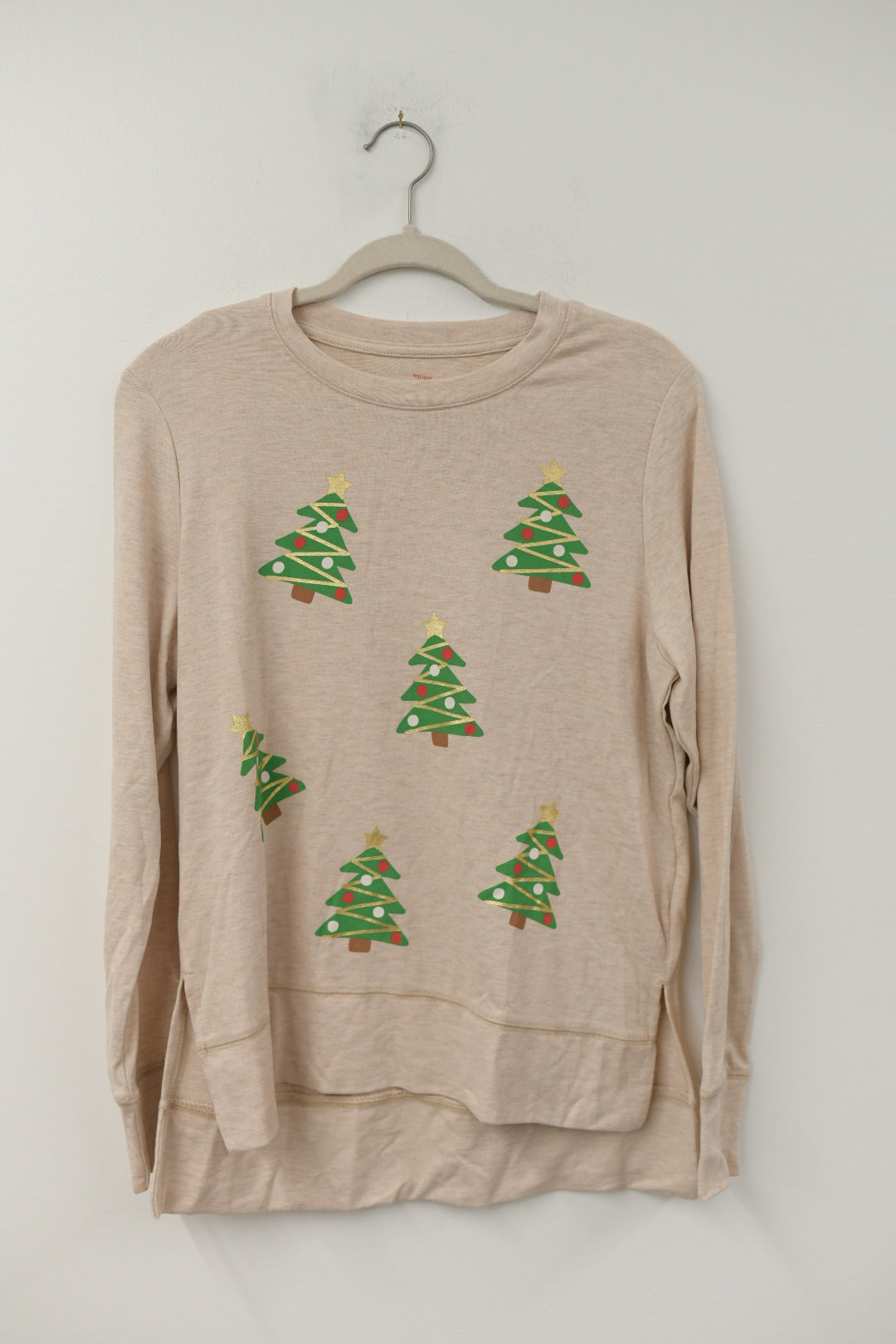 Holiday long sleeve tee Size S /EUC