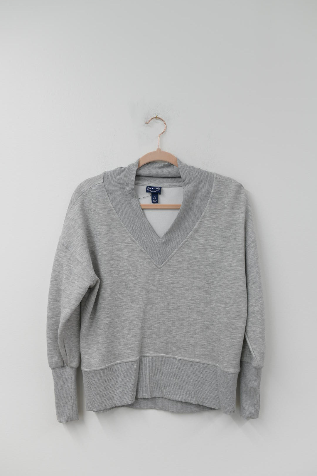 Scoop scuba sweatshirt Size S / NWT