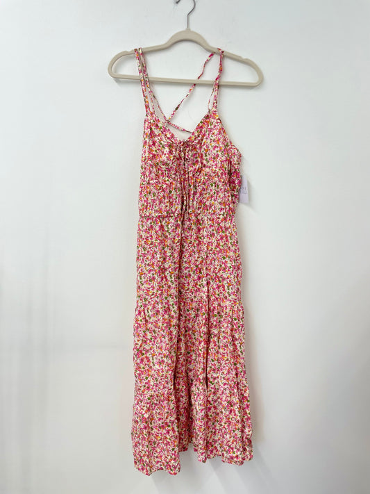 Time and Tru cross back midi dress Size L / NWT