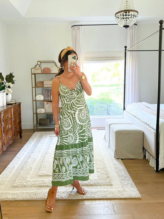 Sofia tie front maxi dress Size S /NWT