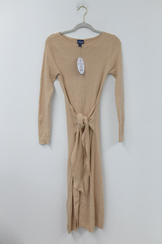 Scoop tie sweater midi dress Size M / NWT