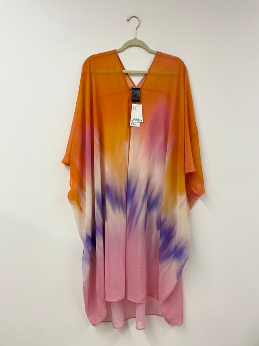 H & M chiffon beach kaftan Size S / NWT