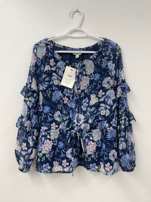 Pioneer Woman long sleeve blouse Size S /  NWT