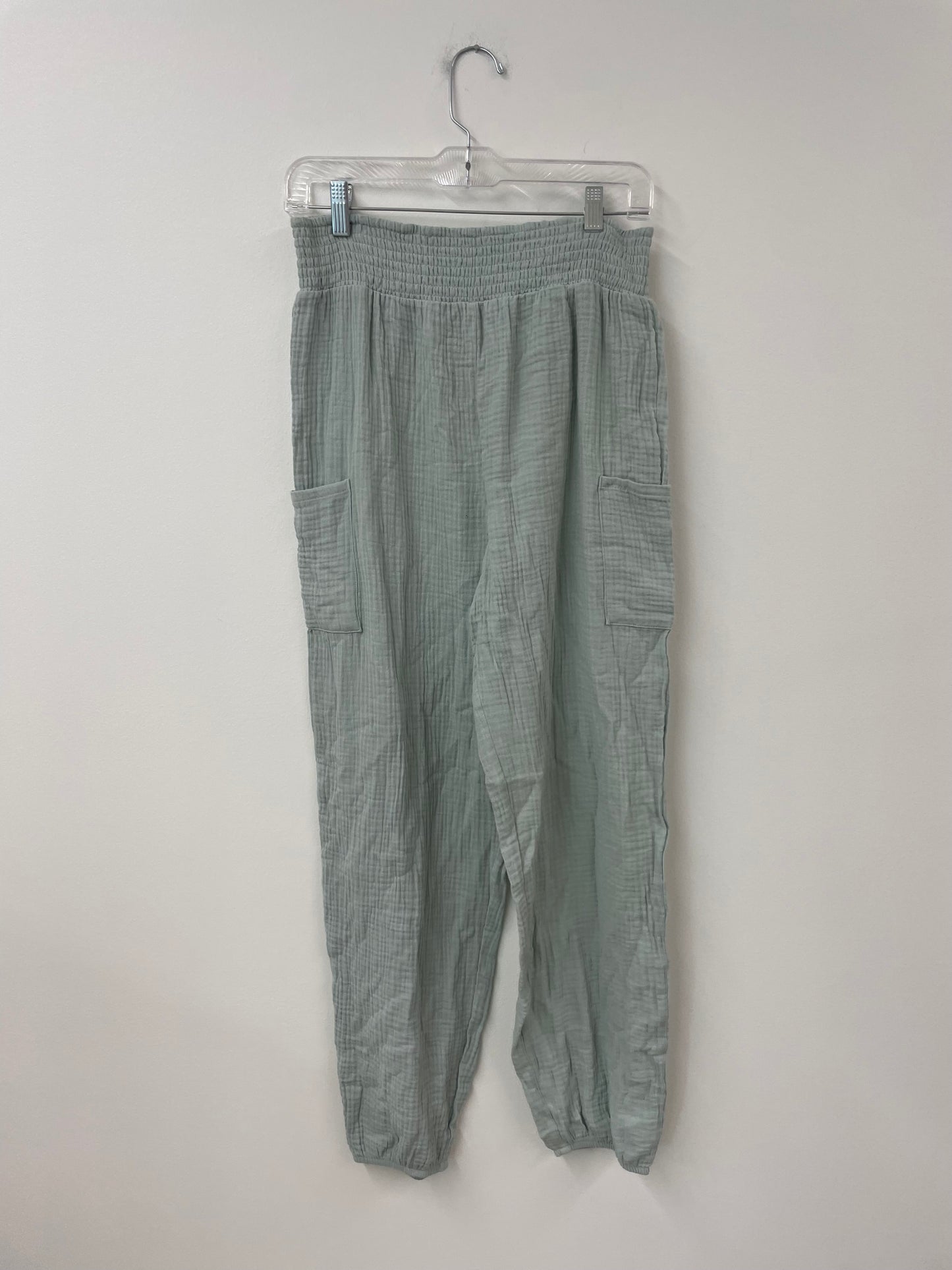 No Boundaries cotton peasant top & jogger set Size M / NWT