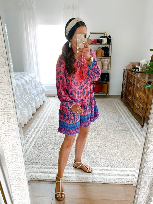 Scoop long sleeve dress\XS\NWT
