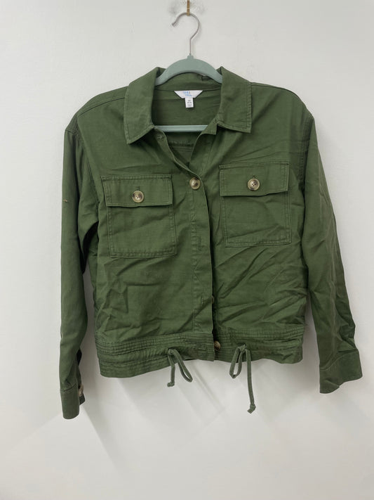 Time and Tru utility cropped jacket Size XS/ EUC
