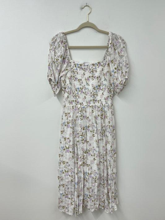 Celebrity Pink smocked midi dress Size M / NWT