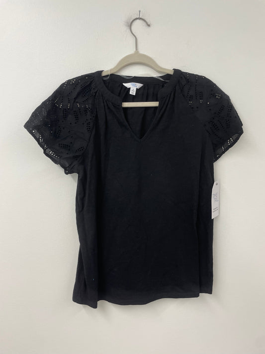 Time and Tru eyelet sleeve shirt Size S / EUC