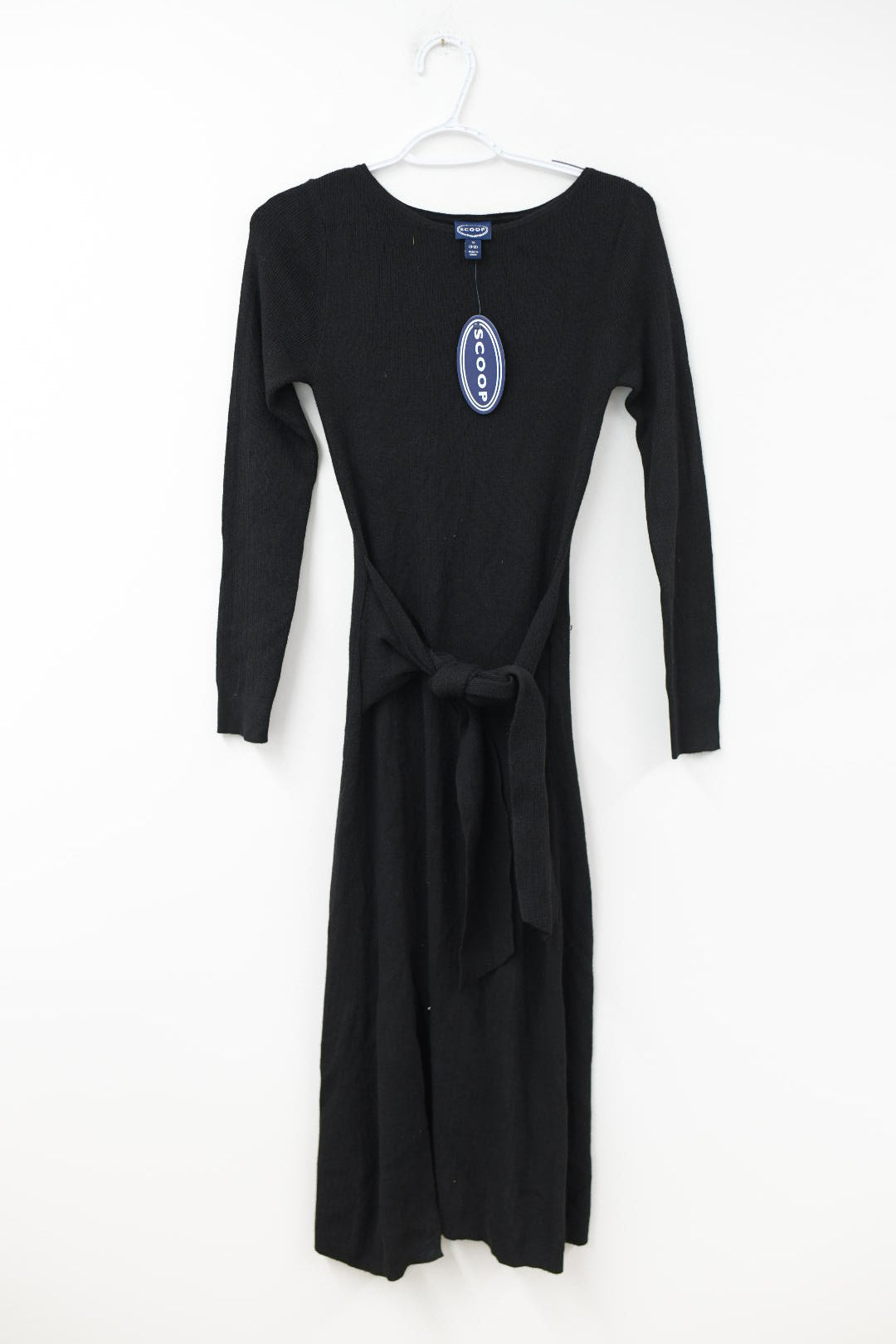 Scoop midi tie dress Size M / NWT