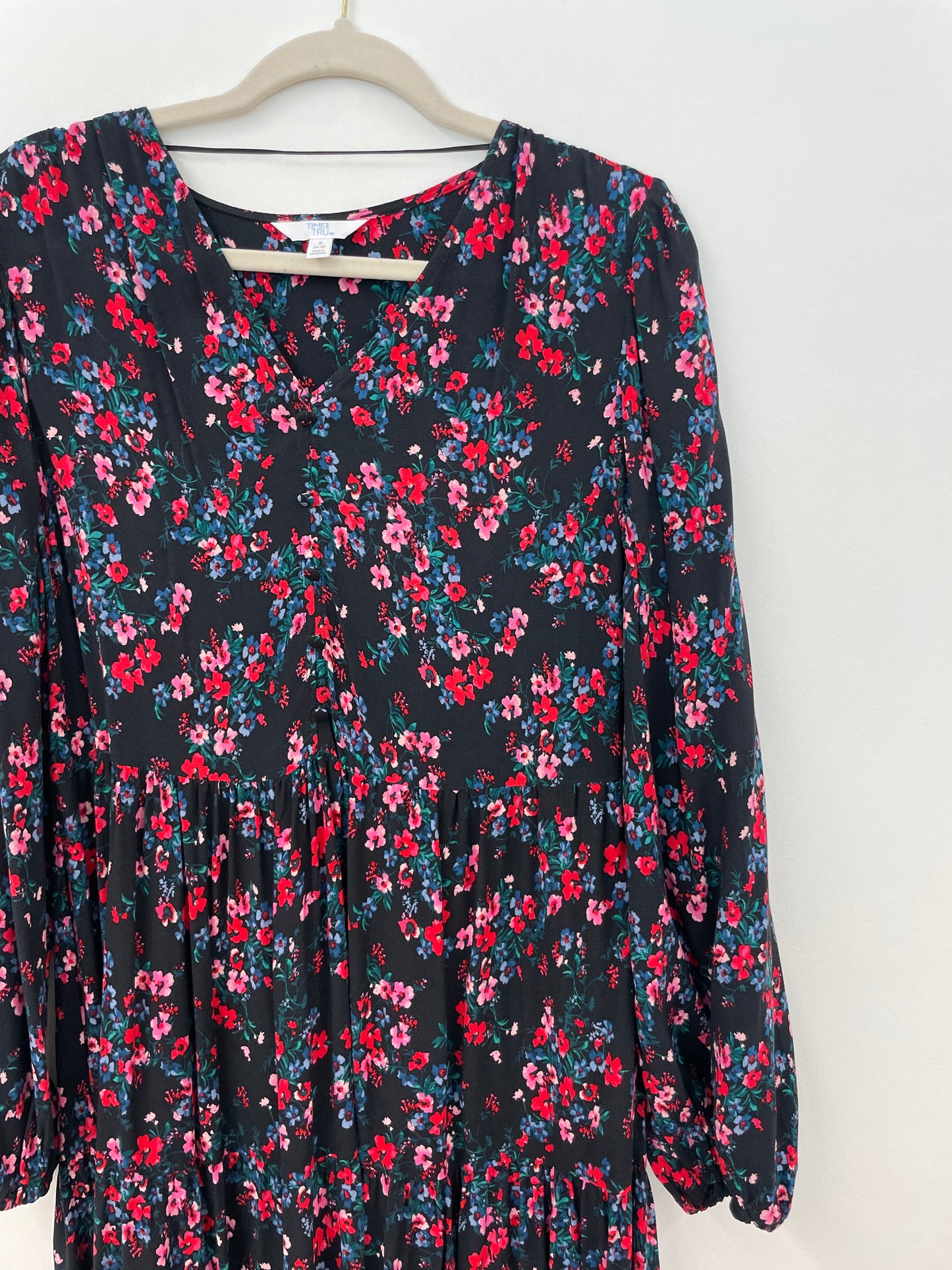 Time and Tru long sleeve midi dress Size S / EUC