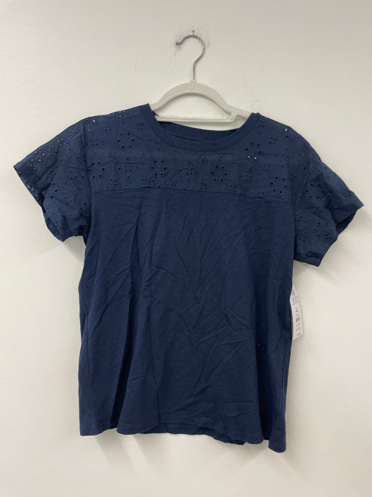 Time and Tru mixed media top Size S / NWT