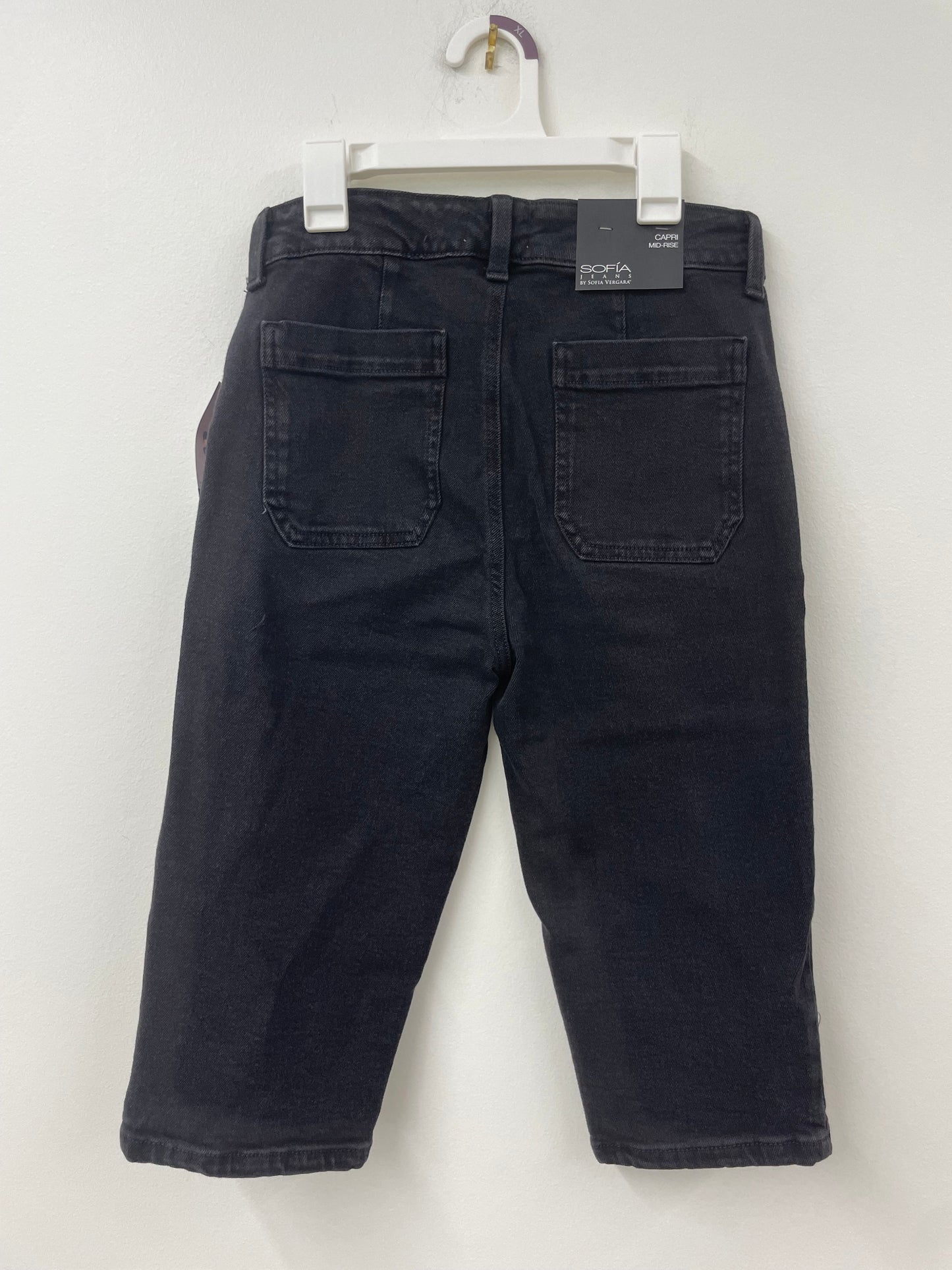 Sofia denim trouser capri mid rise Size 2 / NWT