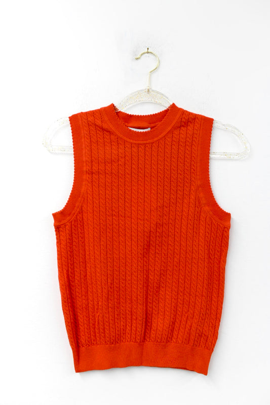 Free Assembly cable shell sweater tank Size S / NWT