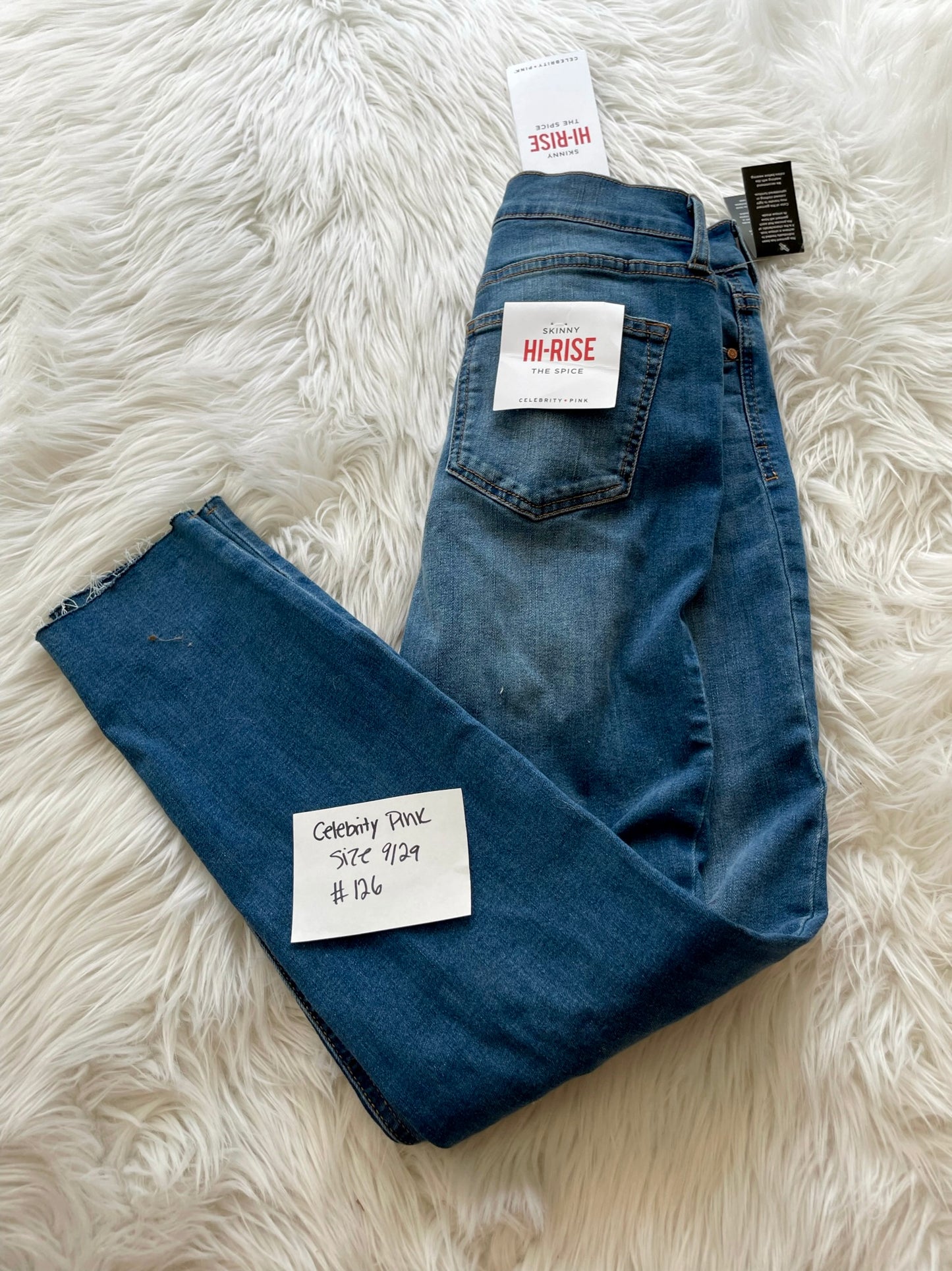 Celebrity Pink high rise skinny jeans Size 9/29 / NWT
