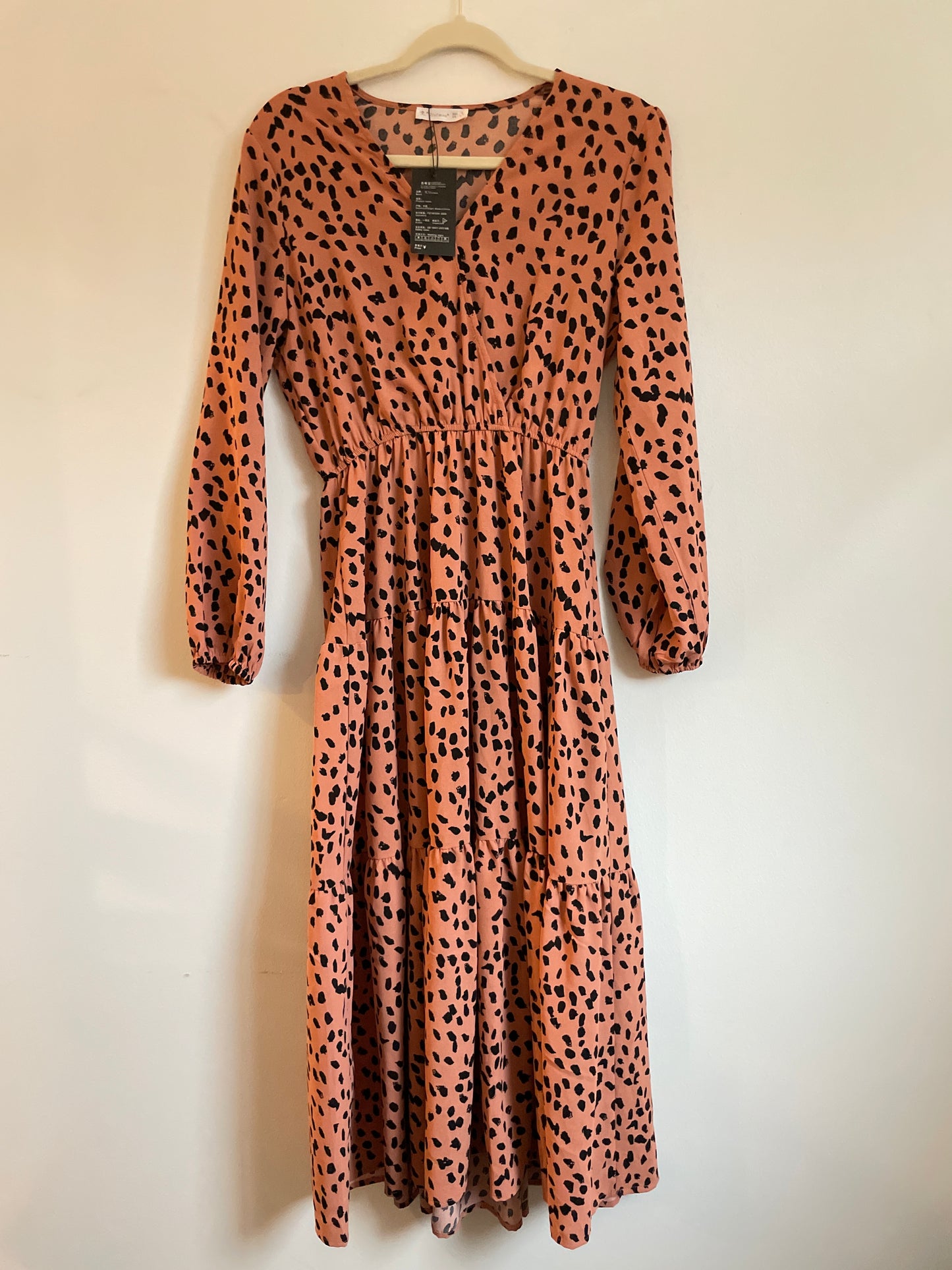 R. Vivimos long Sleeve midi dress Size S 4/6 / NWT